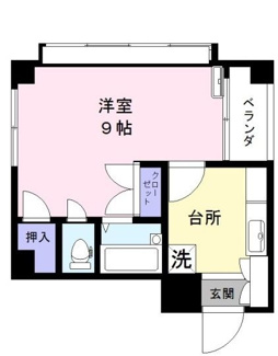 【間取り】 | 染野ビル | 間取りです。