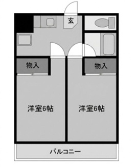 【間取り】 | エルマーナ春日 | 間取りです。