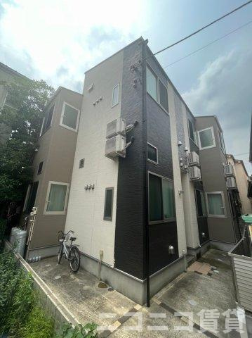 北区東十条１丁目のアパートの外観