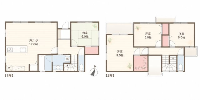 【間取り】 | ◆都筑区茅ヶ崎東１丁目　中古戸建◆