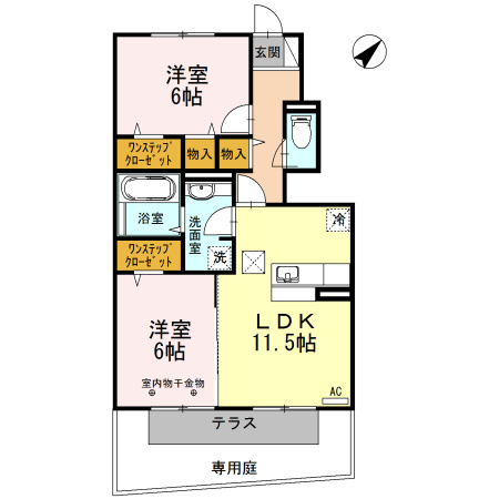 ミルパーチェの間取り