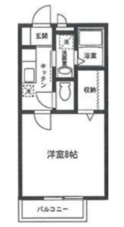 【間取り】 | パナハイツ柏木 | 間取りです。