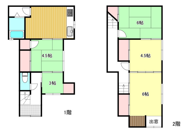 【間取り】 | 天瀬南町戸建