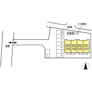 【駐車場】 | サニーコート　スリーリバー　安城市寺領町