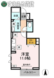 【間取り】 | サニーコート　スリーリバー　安城市寺領町