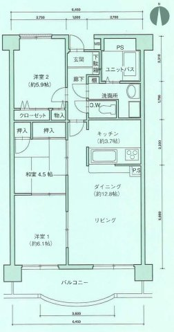 【間取り】 | アマネセール下中野