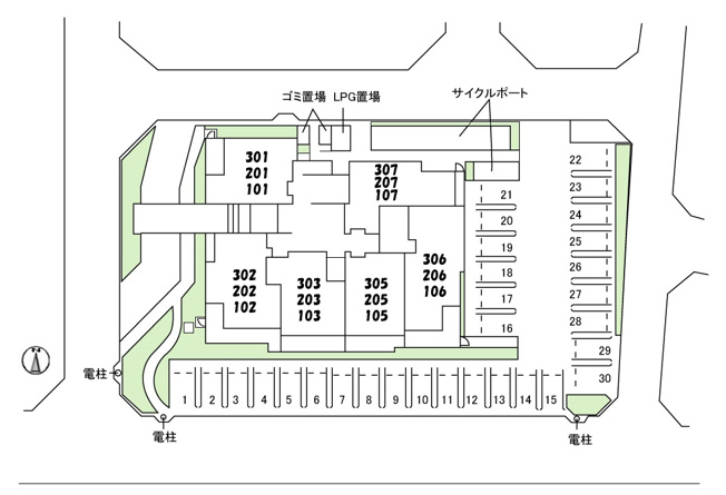 【区画図】 | クロムノワール