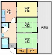 【間取り】 | 守安コーポ