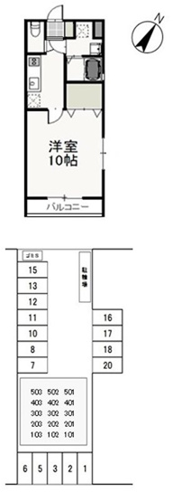 【間取り】 | Ｖｅｒｄｅ大供