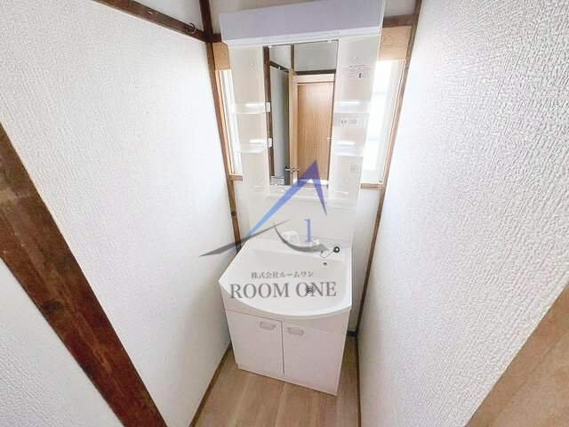 コーポながいの洗面所|洗面台です。