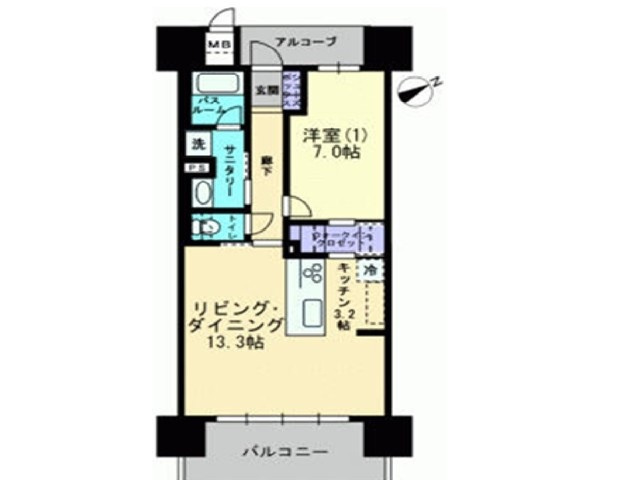【間取り】 | アルファステイツ大学病院通り