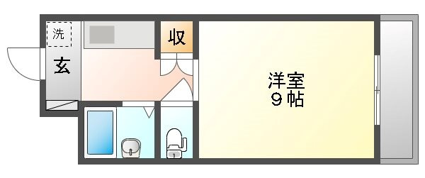 【間取り】 | サニーハイツ今