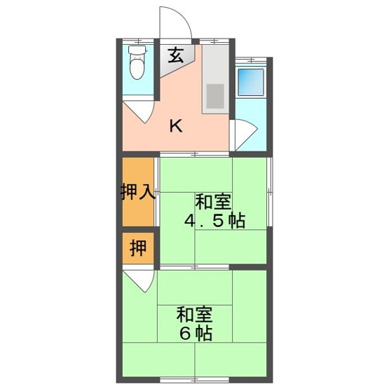 【間取り】 | ことぶき荘A,B,C棟