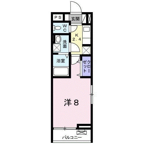 ラフレシールの間取り|間取図
