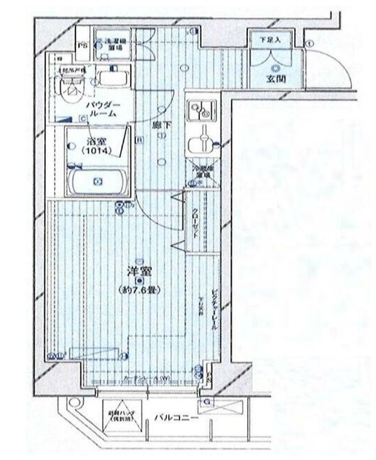 プレイス浅草橋の間取り