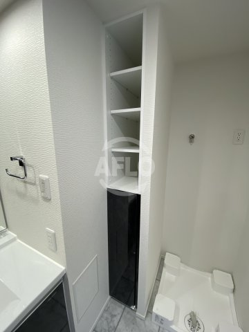 リーガル靭本町の洗面所|リーガル靱本町　洗面所収納