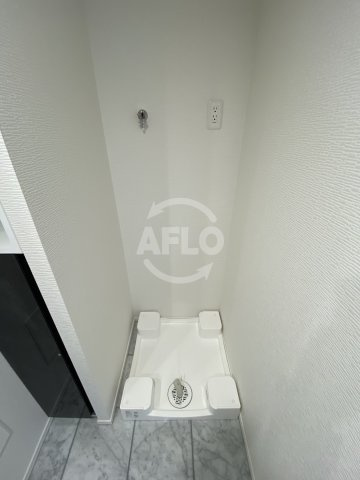 リーガル靭本町の洗面所|リーガル靱本町　洗濯パン