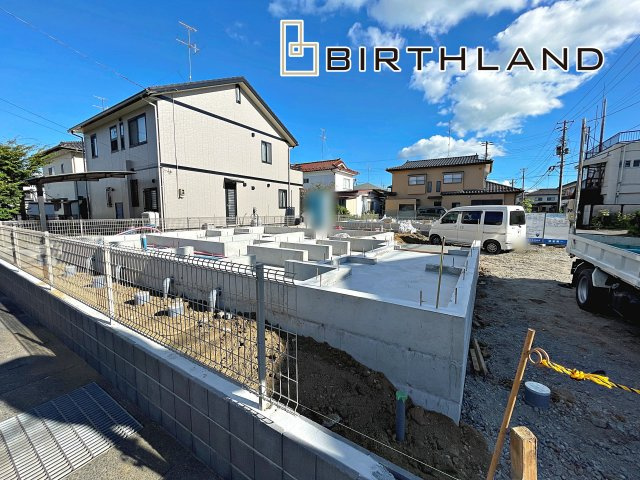 新築戸建・新築建売　郡山市静西1丁目　大成小・第七中の外観|〈1号棟〉2026年10月完成予定です！同社完成物件ご案内可能です♪お気軽にお問い合わせください！