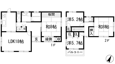 【間取り】