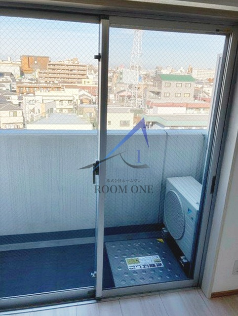ライジングプレイス綾瀬二番館 のバルコニー|バルコニーです。