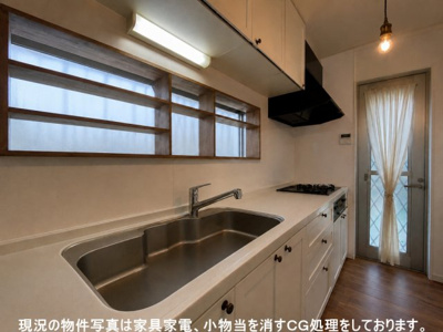 【キッチン】 | 京都市山科区川田菱尾田 | お手入れも簡単にできるなど、毎日を楽しくするキッチンスペースに仕上げました