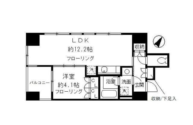 ルフィット神宮北参道の間取り