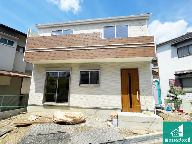 ■枚方市長尾東町　新築一戸建ての外観|お客様に長く安心して住んでいだだける事にこだわった家づくり！住んでからのアフターサービスにもしっかりと取り組んでいます！