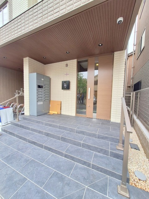 パークメゾン町屋のロビー|モニター付きオートロック