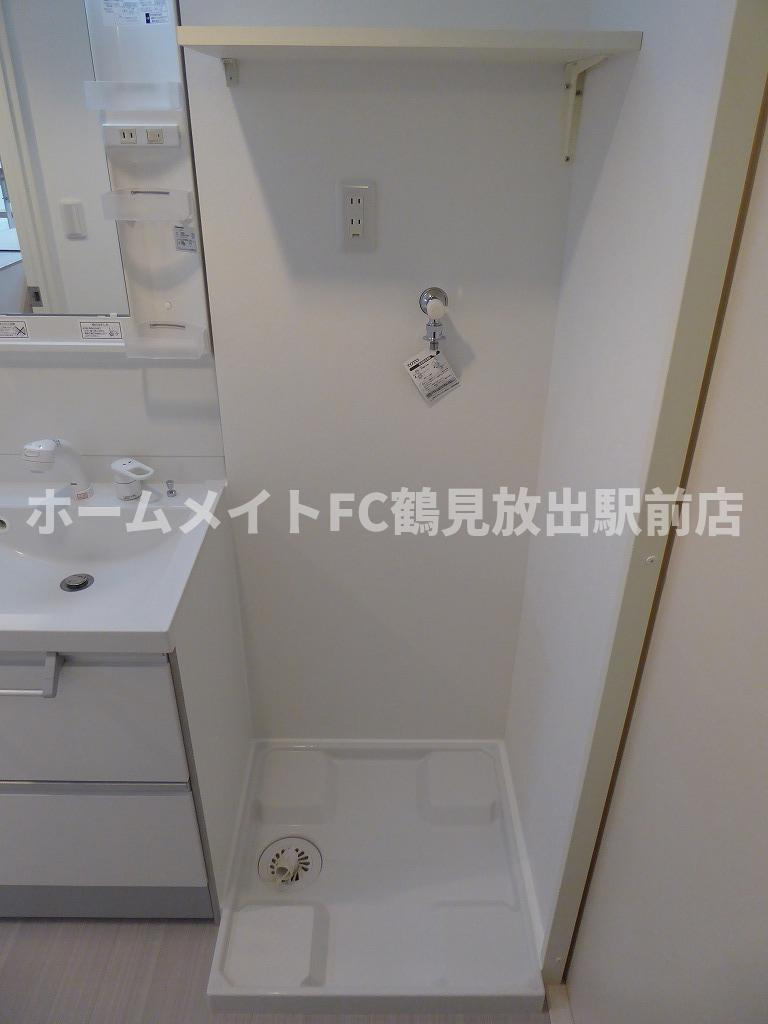大阪市城東区新喜多東１丁目のハイツの設備|室内洗濯機置き場
