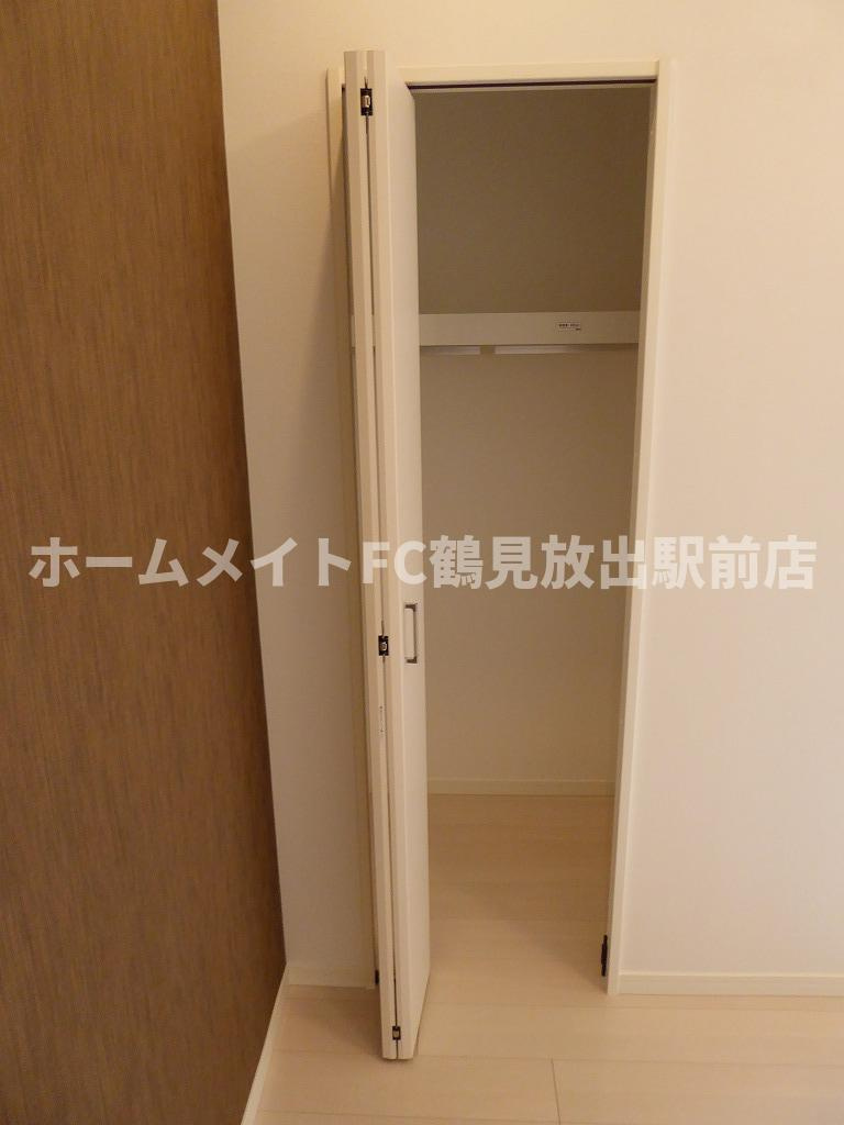 大阪市城東区新喜多東１丁目のハイツの収納