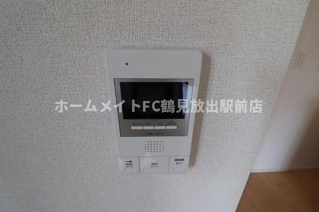 東大阪市稲田本町３丁目のアパートのセキュリティ