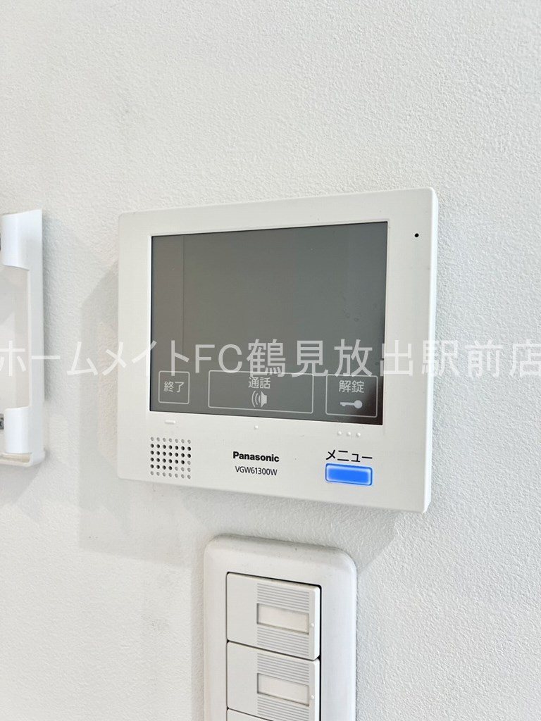 東大阪市稲田新町１丁目のアパートのセキュリティ