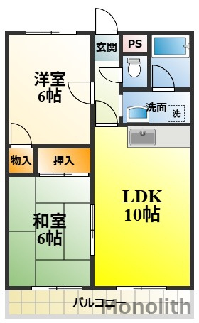 ヴィラアイリスの間取り