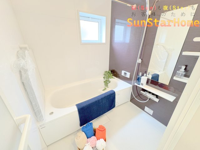 【サンスターホーム】武蔵村山市学園1丁目　長期優良×耐震制震×太陽光　新築戸建の浴室