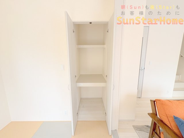 【サンスターホーム】武蔵村山市学園1丁目　長期優良×耐震制震×太陽光　新築戸建の収納