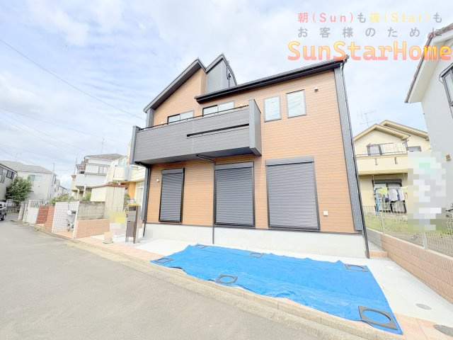 【サンスターホーム】武蔵村山市学園1丁目　長期優良×耐震制震×太陽光　新築戸建の外観