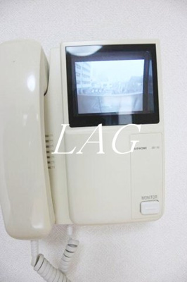 【セキュリティ】 | メゾン・ディアーヌ | モニター付きインターフォンです。