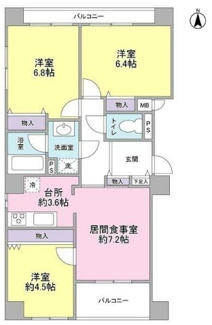 【間取り】 | カーサフォルトオアサ | ☆間取り☆