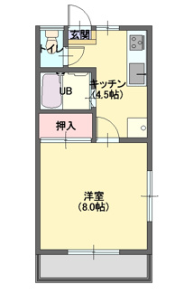 【間取り】 | シャトー・アリス