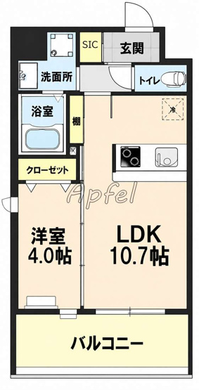 【間取り】 | ウエンズ福島フロント