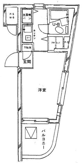 【間取り】 | 日神パレス白楽
