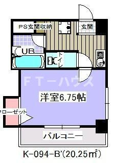 グレース富士美（Ｇ－００３）の間取り