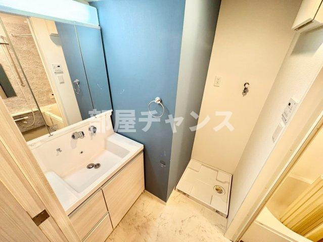 名古屋市中区新栄１丁目の賃貸マンションの洗面所