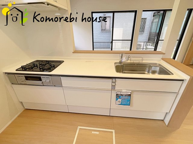さいたま市西区三橋6丁目　中古戸建のキッチン|コンパクトなキッチンで掃除もラクラク