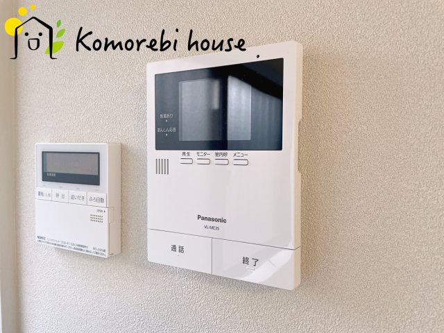 さいたま市西区三橋6丁目　中古戸建の防犯設備|モニター付インターホンです