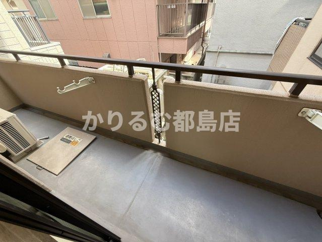 エンブレム都島のバルコニー