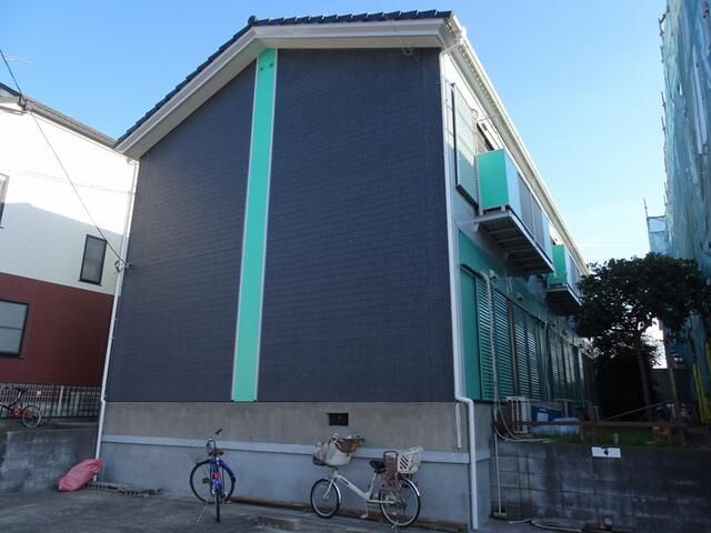 松戸市横須賀２丁目のアパートの外観
