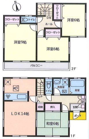 【間取り】 | 4LDKはリビングダイニングキッチンと4つの居室がある間取りで、大家族や二世帯住宅に最適。広々としたリビングで家族団らんを楽しみ、個室でプライベートな時間も確保でき、快適な生活を送ることができますよ。