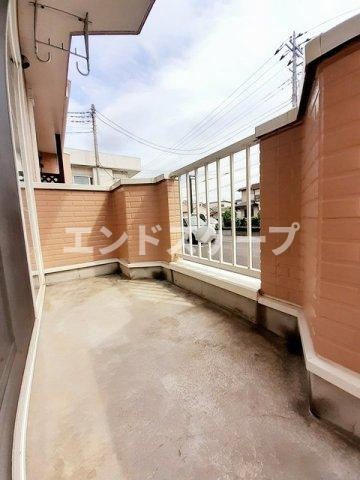 シャルマンＡのバルコニー|高崎、前橋のお部屋探しはエンドスケープまで！お客様の理想お聞かせ下さい♪