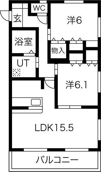 グラン・ソレーユの間取り